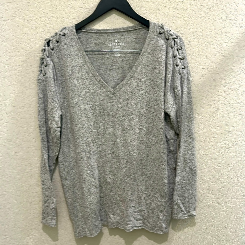 Soft and Sexy plush long sleeve t shirt - Picture 1 of 9